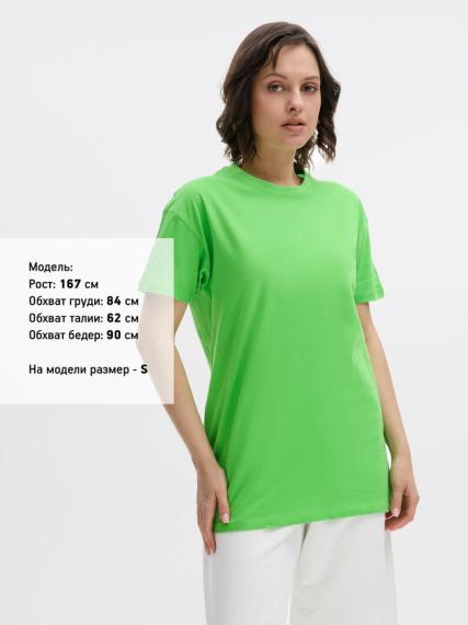 Футболка Regent 150 зеленый лайм, размер XS