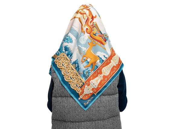 Платок «Русская зима»