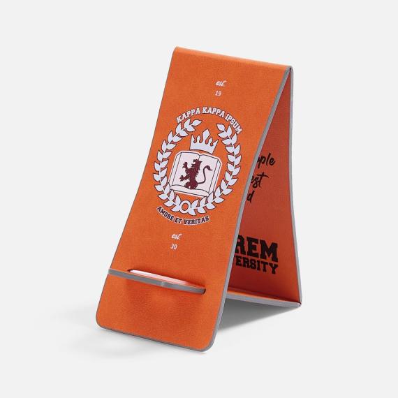 Подставка для телефона Petrus, оранжевая