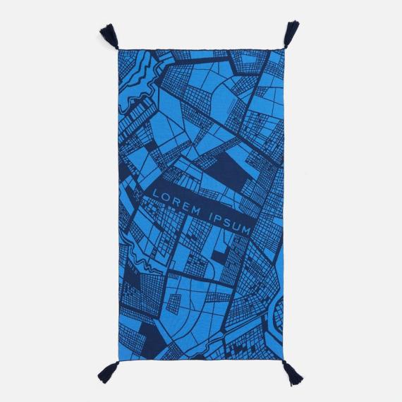 Плед на заказ Tricksy Net Light, XL, полушерсть