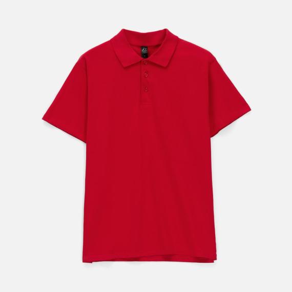 Рубашка поло мужская Prescott men 170 красная, размер XL